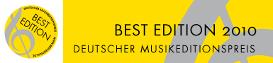 Best Edition 2010 Deutscher Musikeditionspreis